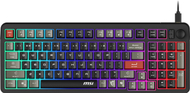 Tastierë gaming MSI FORGE GK110, me kabllo, USB 2.0, membranë, e zezë