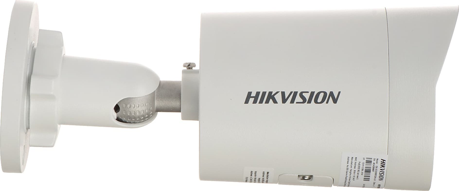 Kamerë IP Hikvision DS-2CD2046G2H-IU, 4MP, lentë 2.8mm, e bardhë
