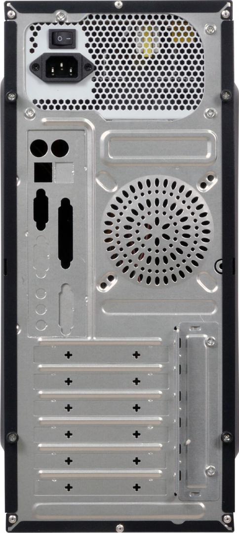 Kasa kompjuteri Spacer New Mercury, ATX MidTower, me furnizim energjie, e zezë