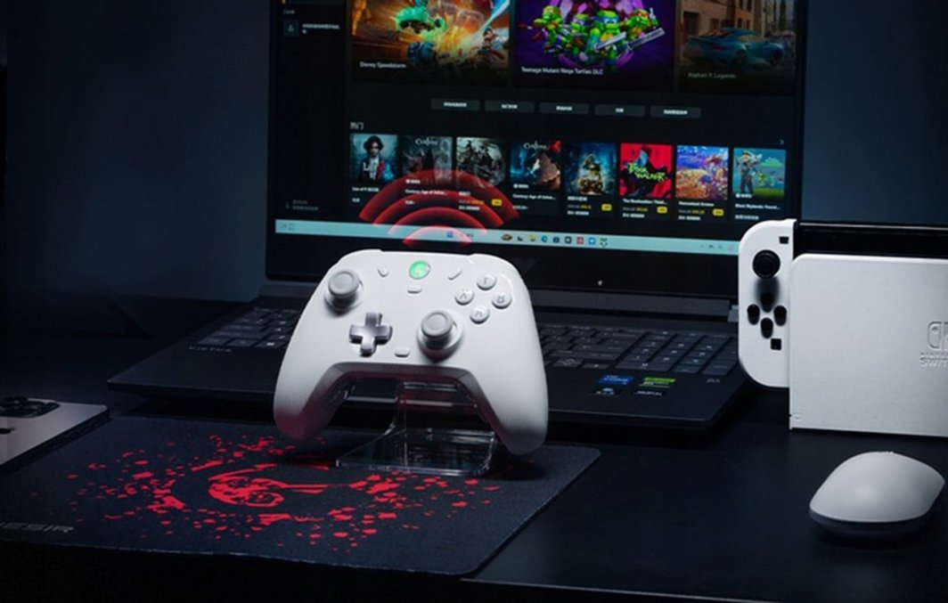 Kontroller GameSir T4 Cyclone Pro, wireless, i bardhë