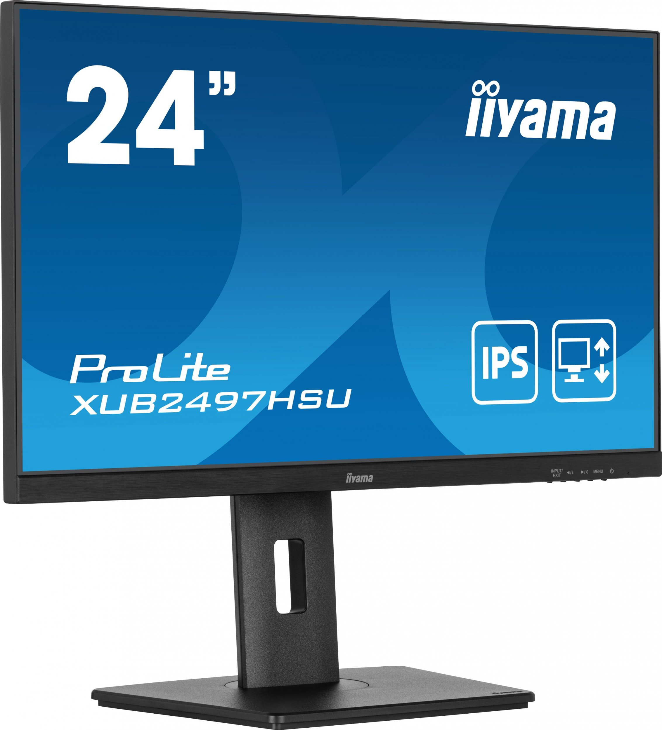 Monitor kompjuteri Iiyama ProLite XUB2497HSU-B1, 24", Full HD, 100Hz, i zi