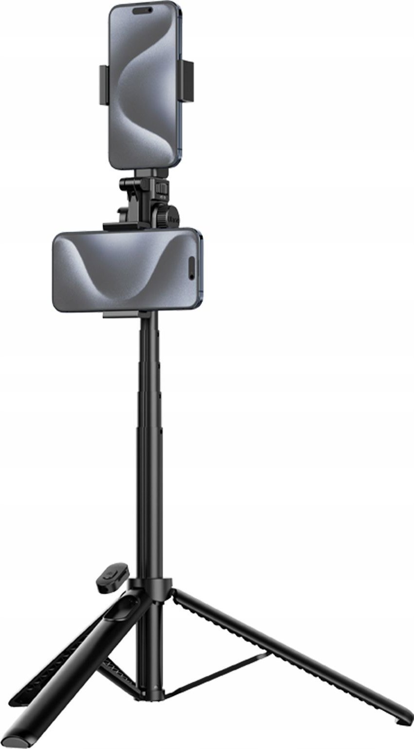Selfie stick tripod Ulanzi MT-70, telekomandë Bluetooth, lartësi 158 cm, i zi
