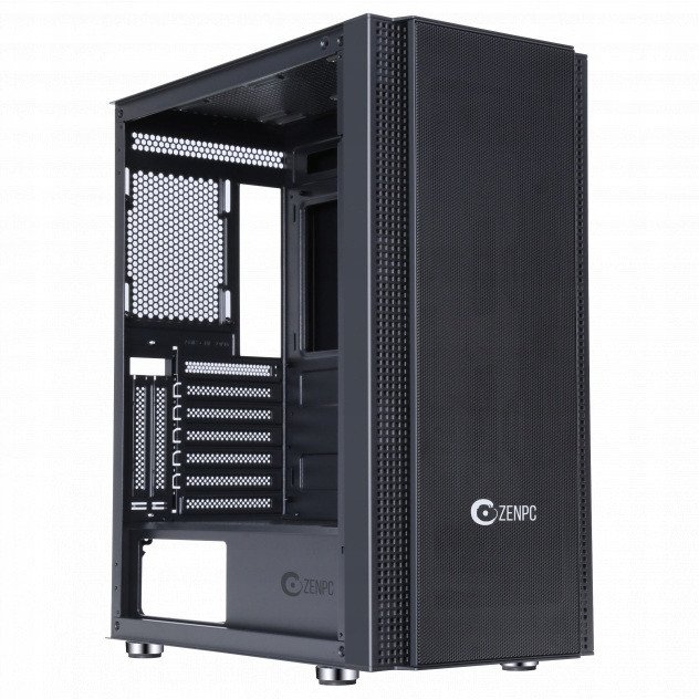 Korp kompjuteri ZENPC Z5 Mesh, ATX, 4 ftohës 120mm ARGB, i zi