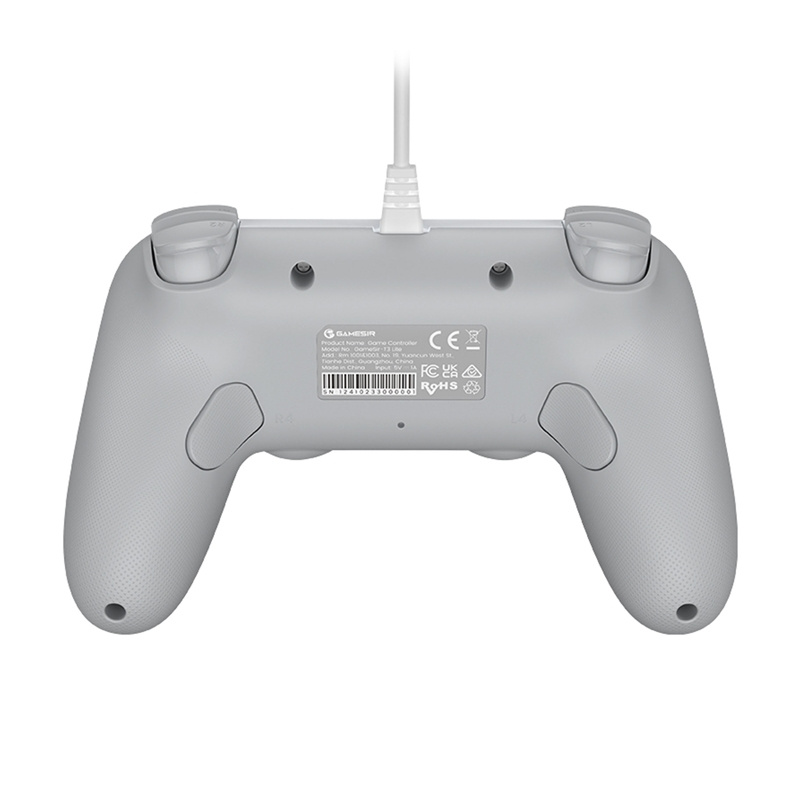 Gamepad me kabllo GameSir Tegenaria Lite, Hall Effect, 1000Hz, i bardhë