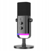 Mikrofon Fifine për streaming, dinamik, USB, i zi