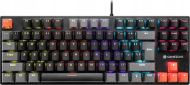 Tastierë mekanike Tracer Gamezone Blade 87, Tenkeyless, RGB, e zezë