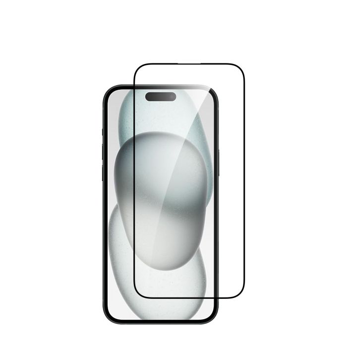 Dviced iPhone 15 Plus Silk Print Screen Protector With Applicator