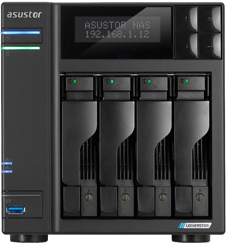 NAS Asustor LOCKERSTOR 4 Gen 2 AS6704T, 4 slote, 16GB RAM, i zi
