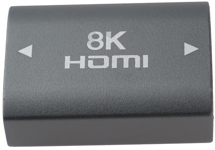 Përshtatës PremiumCord HDMI A - HDMI A, Female/Female, 8K@60Hz, metal