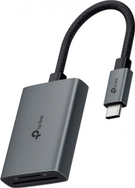 Lexues kartash TP-Link UA430C, USB Type C, SD, gri