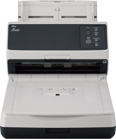 Скенер за документи Fujitsu fi-8250, ADF 100 листови, 600 dpi, сив