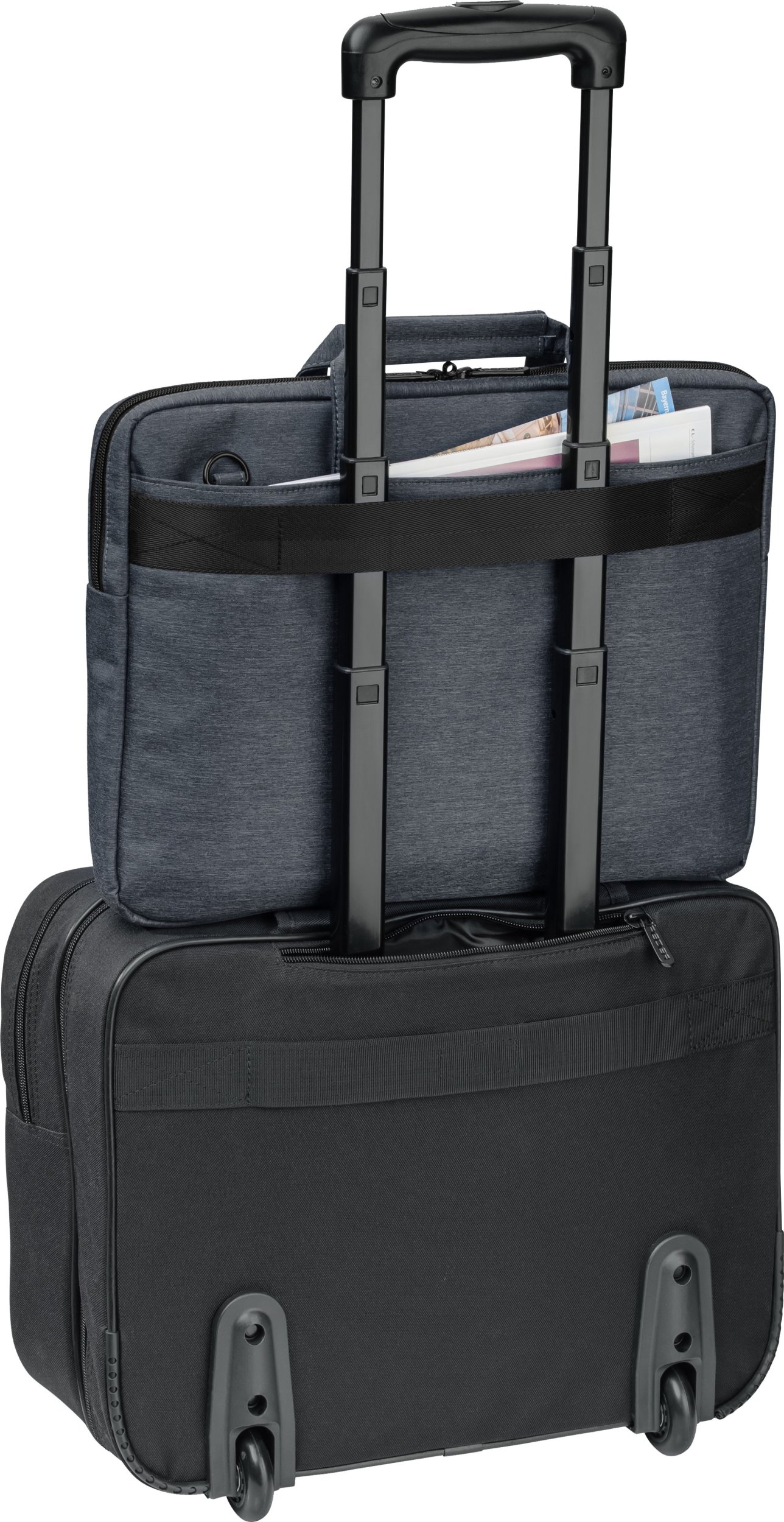 Çantë laptopi PEDEA Elegance, 15.6", ndarje për tablet 11", gri