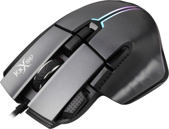 Maus gaming Foxxray WarEnd, me kabllo, i zi