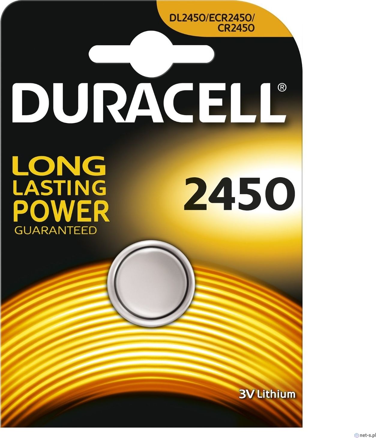 Bateri Duracell CR2450, 620mAh, 1 copë