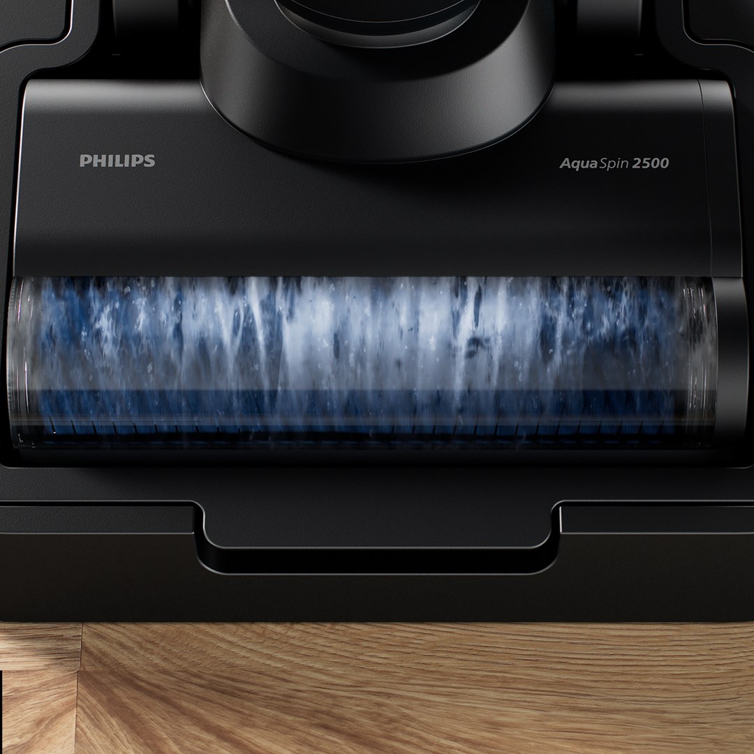 Fshesë me korrent Philips AquaTrio Cordless 7000 Series XW7263/11, pa kabllo, 3 në 1, gri