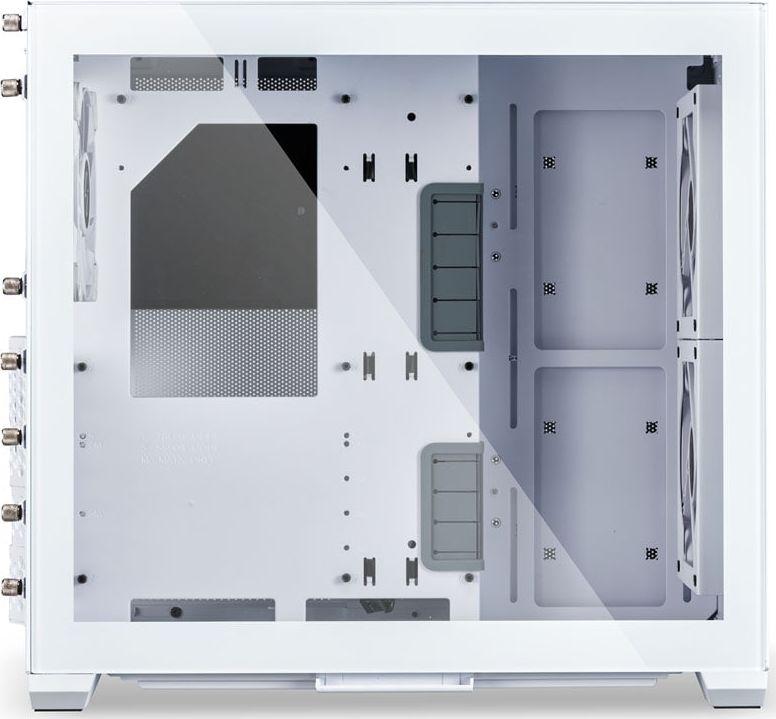 Kasë Lian Li O11 Air Mini, e bardhë, Midi Tower