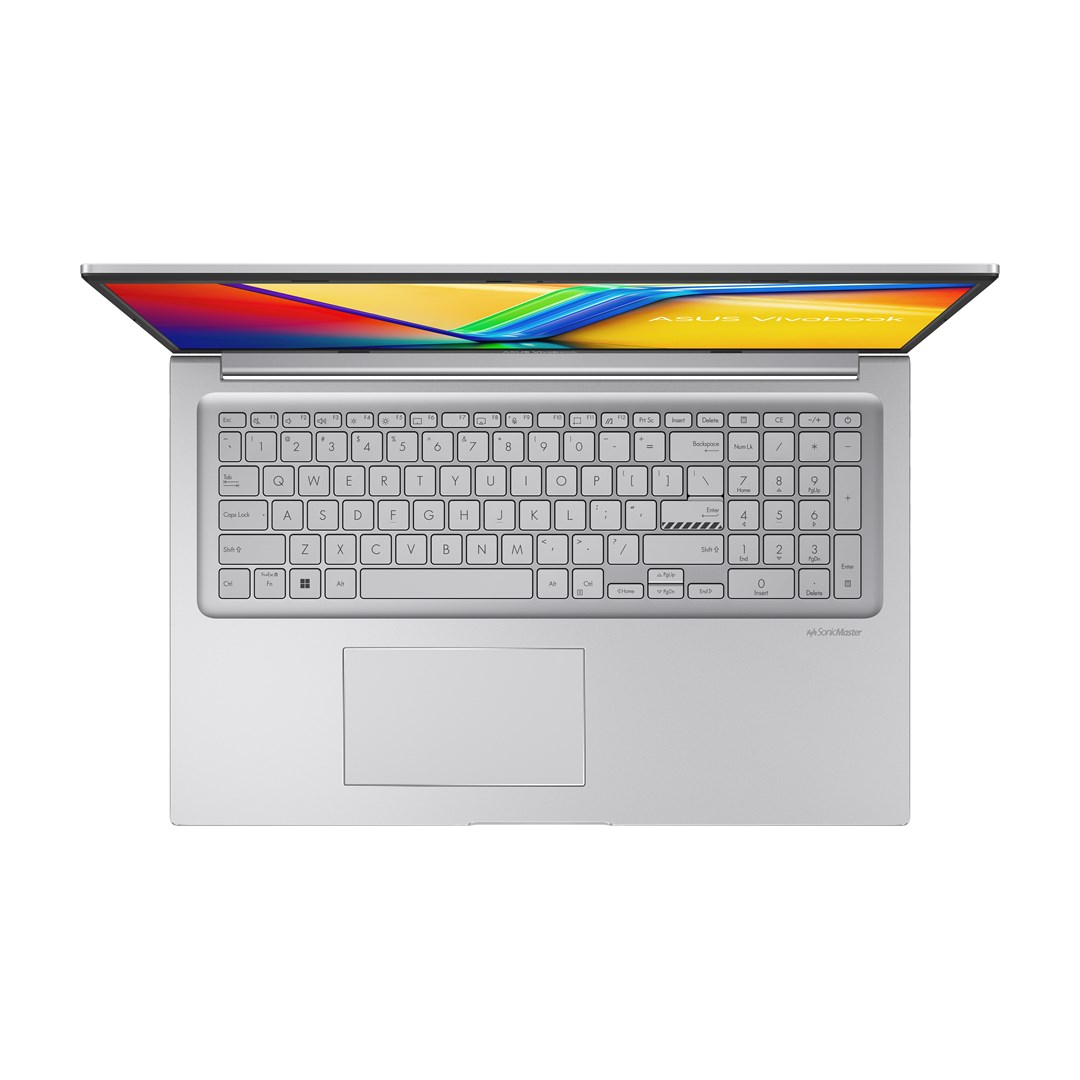 Laptop ASUS VivoBook 17, 17.3", Intel i5-1235U, 8 GB RAM, 512 GB SSD, i argjendtë
