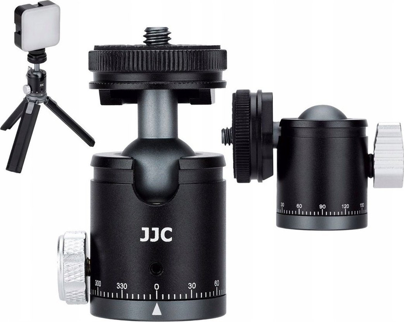 Kokë tripodi JJC BH-CM1, ball head, e zezë