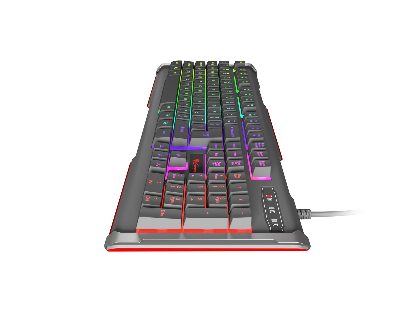Tastierë Genesis Rhod 400, RGB, e zezë