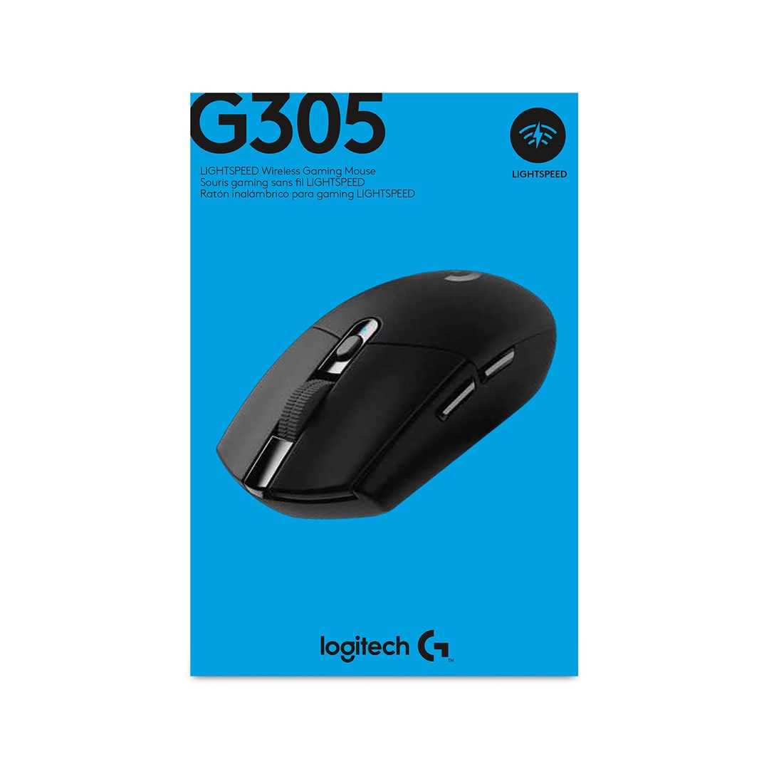 Maus Logitech G305 LIGHTSPEED, Gaming, RF Wireless, i zi