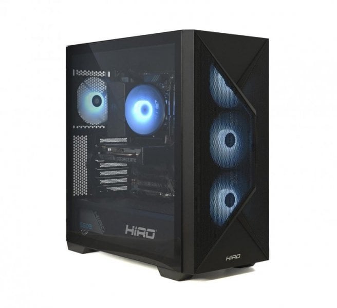 Kompjuter gaming HIRO Hellcat, Ryzen 5 8400F, ARC B580 12GB, 16GB RAM, 1TB SSD, i zi