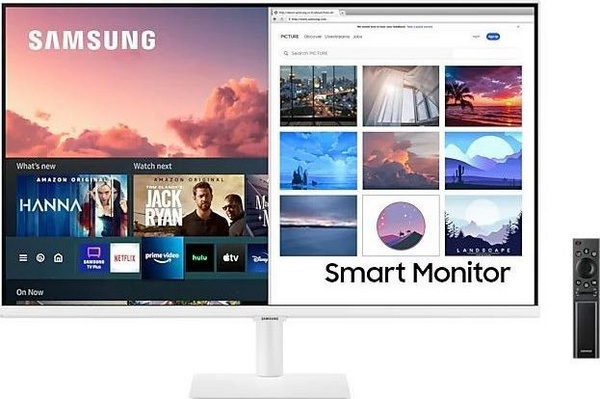 Monitor Samsung, 32 ", 3840 x 2160 (UHD 4K), i bardhë