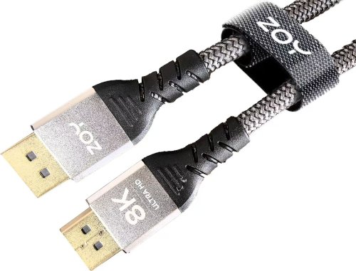 Kabllo ZOY DisplayPort - DisplayPort ,1.8m, e hirtë