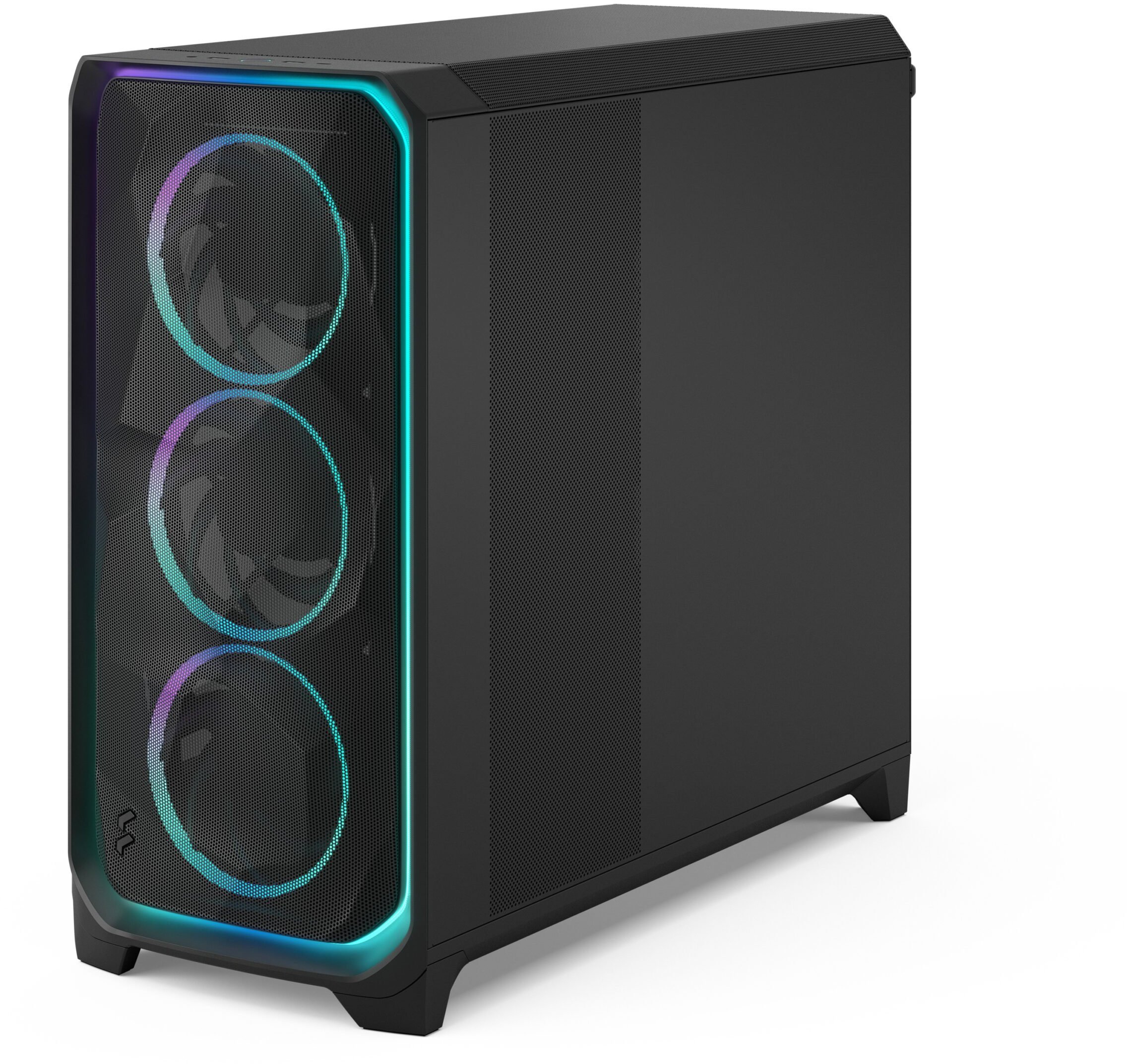 Kasa PC Fractal Design Meshify 3 XL Ambience Pro RGB, ATX full tower, xham i temperuar, e zezë