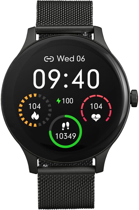 Orë e mençur Garett Smartwatch Classy, zezë