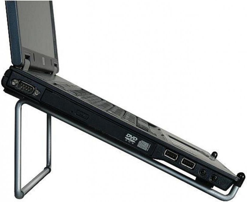 Qëndrim laptopi R-Go Tools R-Go Steel Basic, metalik, i argjendtë