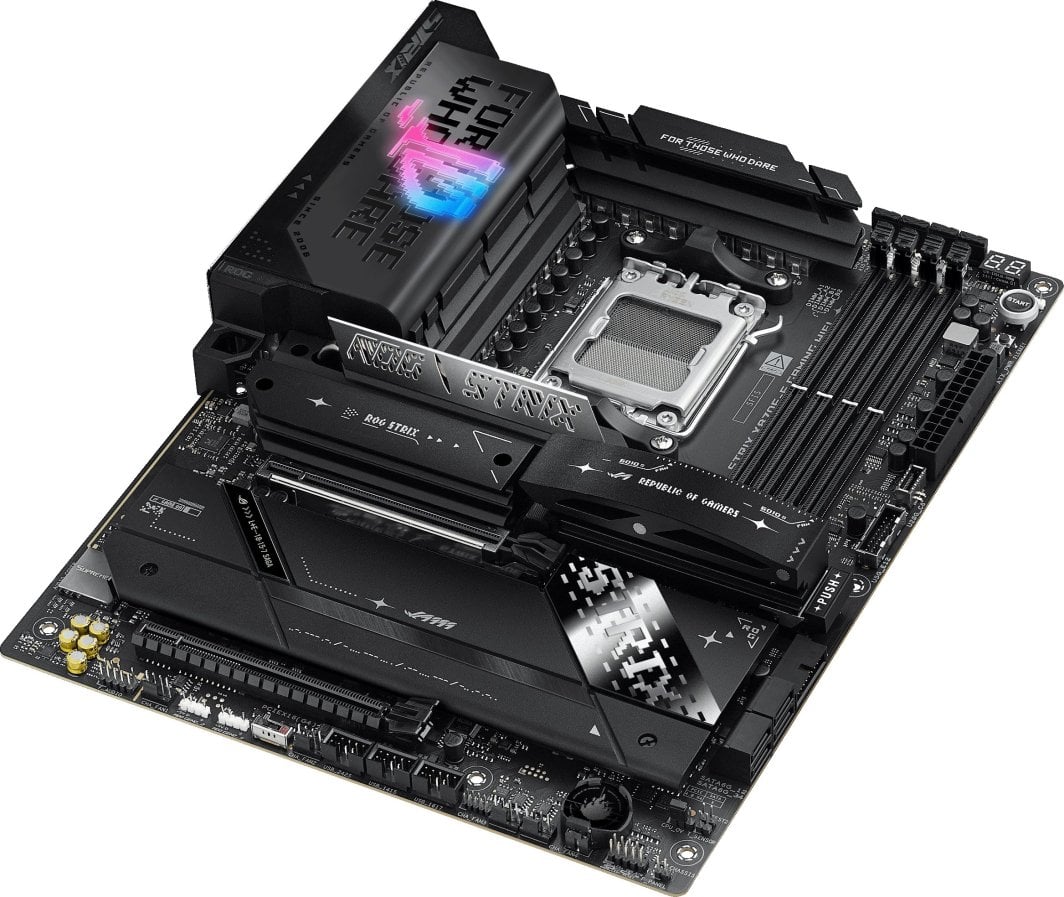Pllakë amë ASUS ROG STRIX X870E-E GAMING WIFI, AMD X870E, Socket AM5, ATX