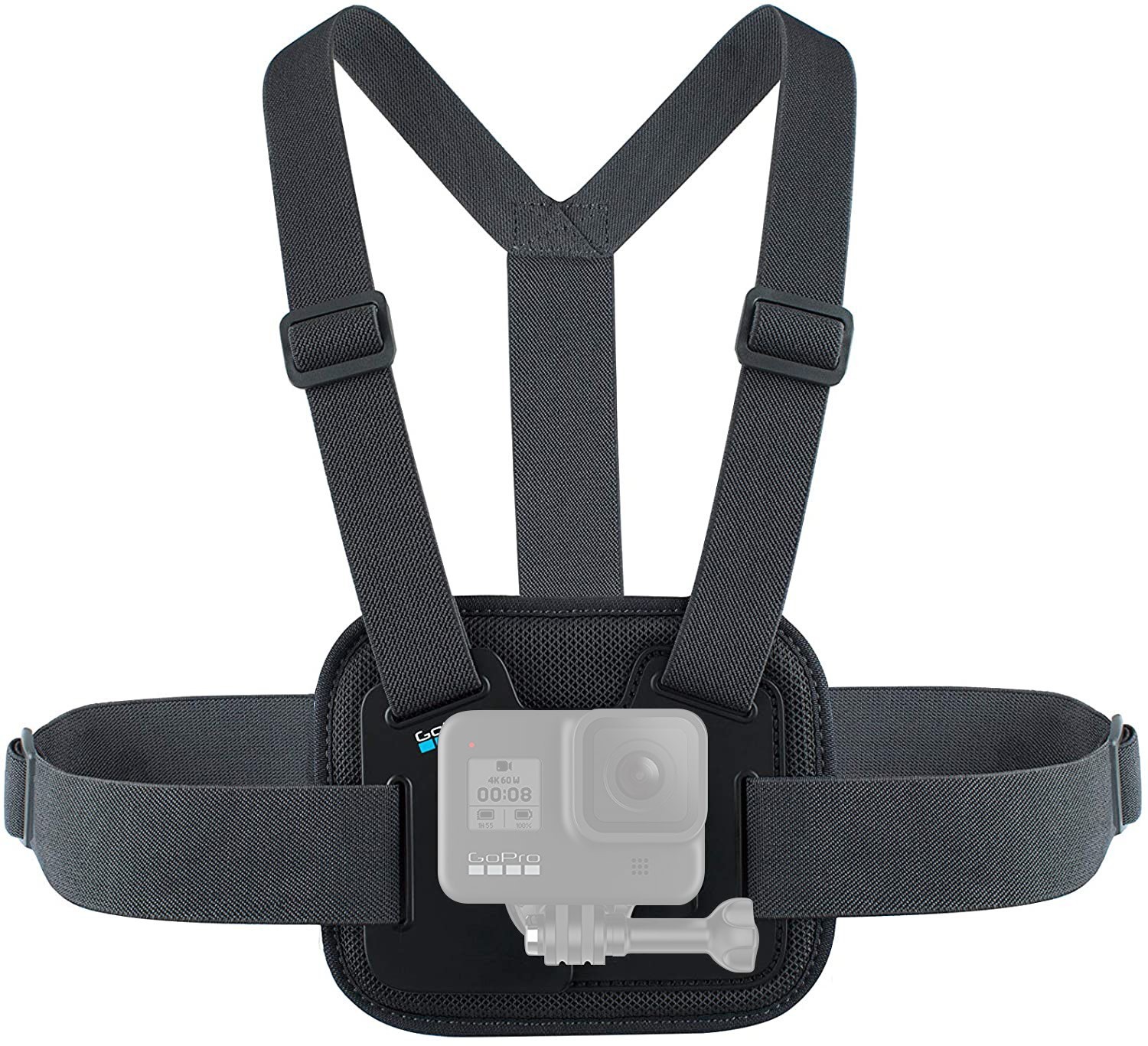 Mbajtëse trupi për kamerë GoPro Chesty Performance, e zezë