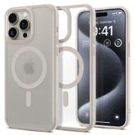 Mbrojtëse për celular iPhone 15 Pro Spigen Ultra Hybrid MagSafe, transparente
