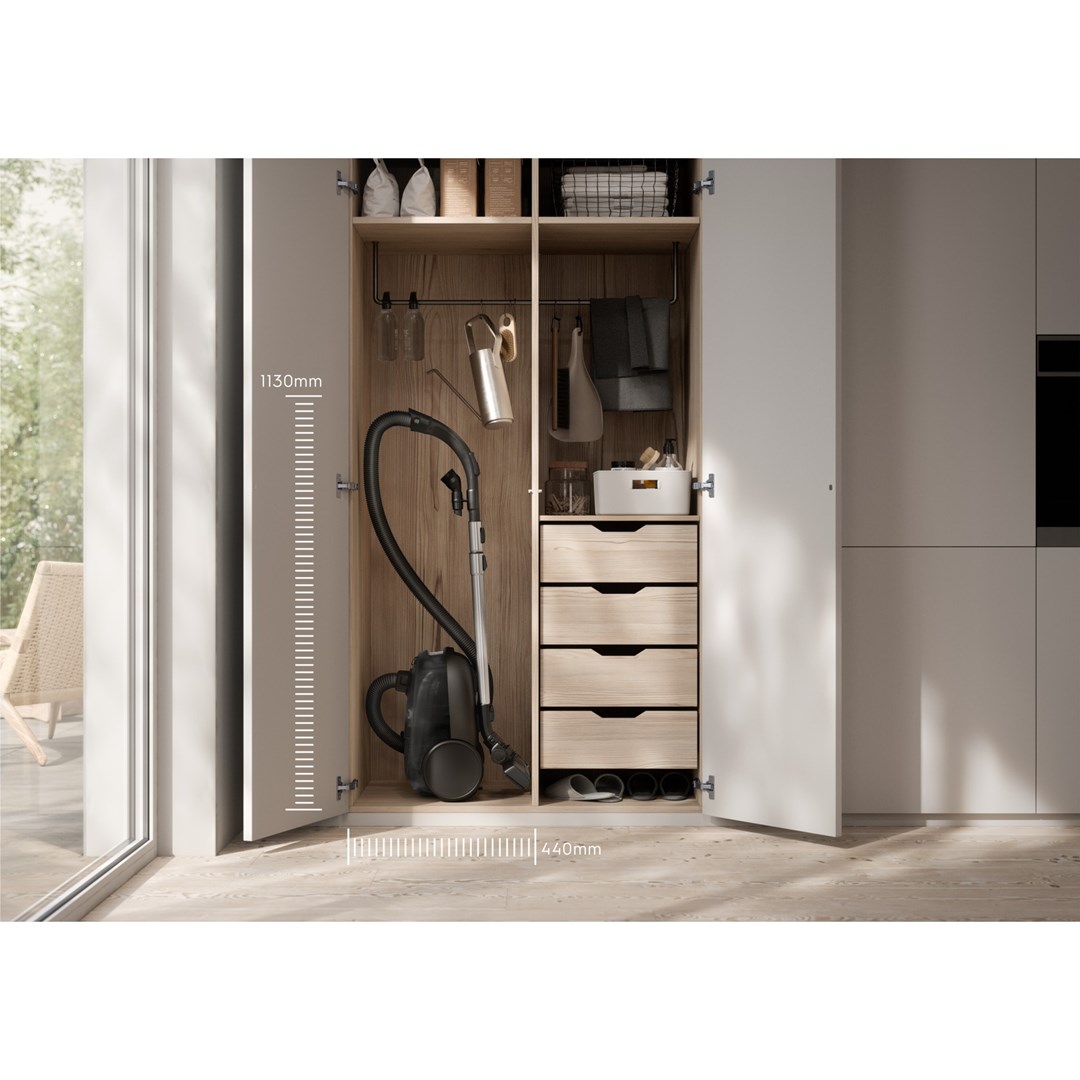 Fshesë me korent Electrolux EB61A5UG, 850W, 3.5L, gri