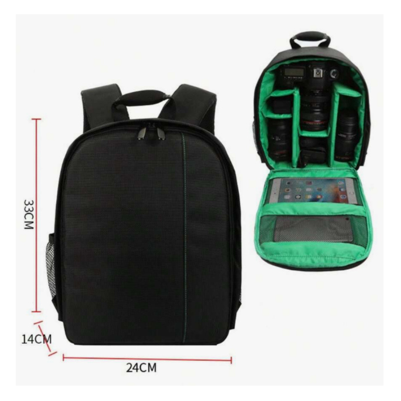 Camera Backpack with Customizable Interior (Waterproof)