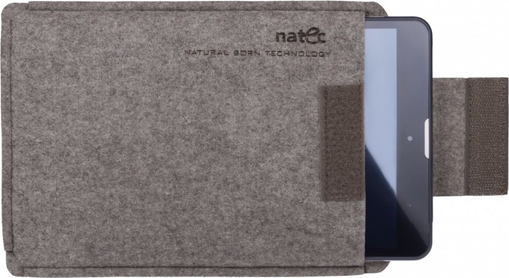 Futrollë tableti Natec Sheep NET-0573, 7", material filtër, kafe gri