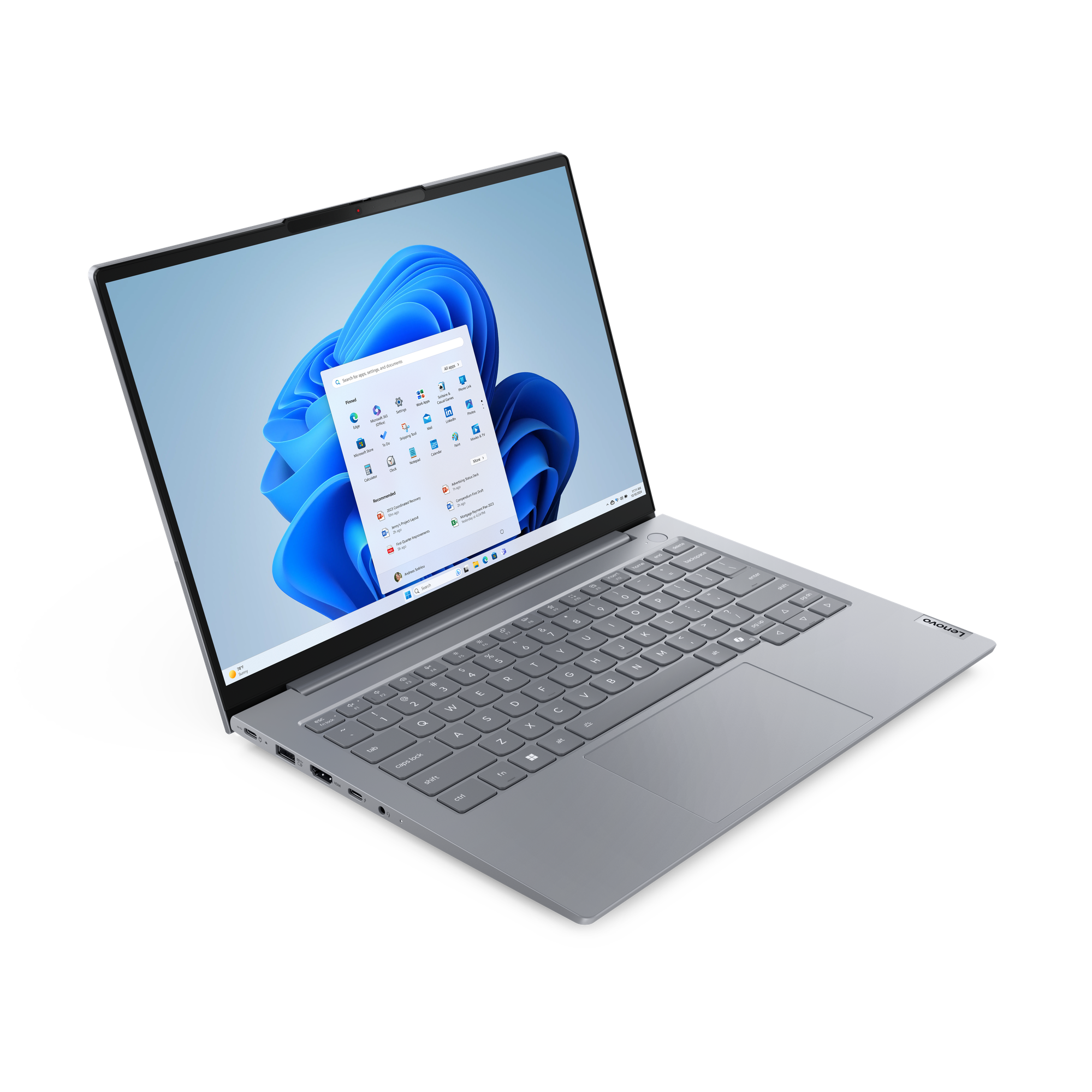 Laptop Lenovo ThinkBook 14 G8 IAL, 14", biznes, gri