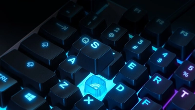 Tastierë SteelSeries Apex 3, US, e zezë