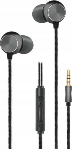 Kufje 2GO 795967, me kabllo, në vesh, anthracite e zezë