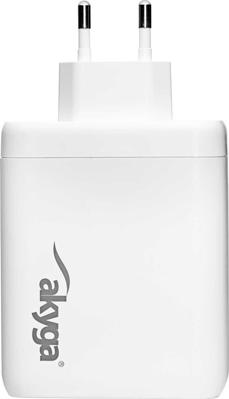 Karikues USB Akyga AK-CH-24, 140W, 3x USB-C 1x USB-A, i bardhë