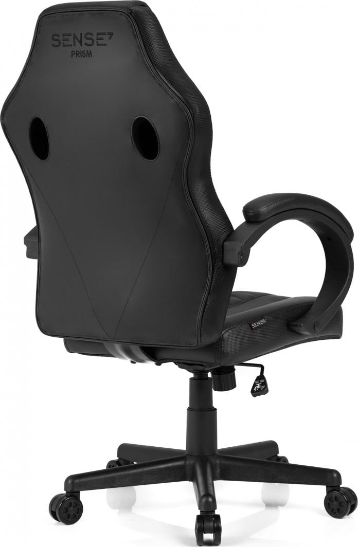 [OUTLET] Karrige SENSE7 Prism, lëkurë, e zezë