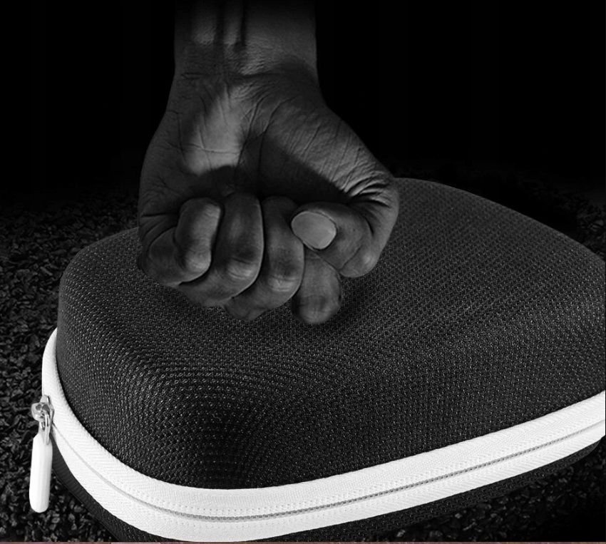 Etui për pult JYS, për PS5 dhe PS4, rezistent ndaj goditjeve, i zi