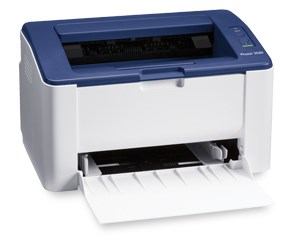 Printer Xerox Phaser 3020, Laser, i kaltër / i bardhë