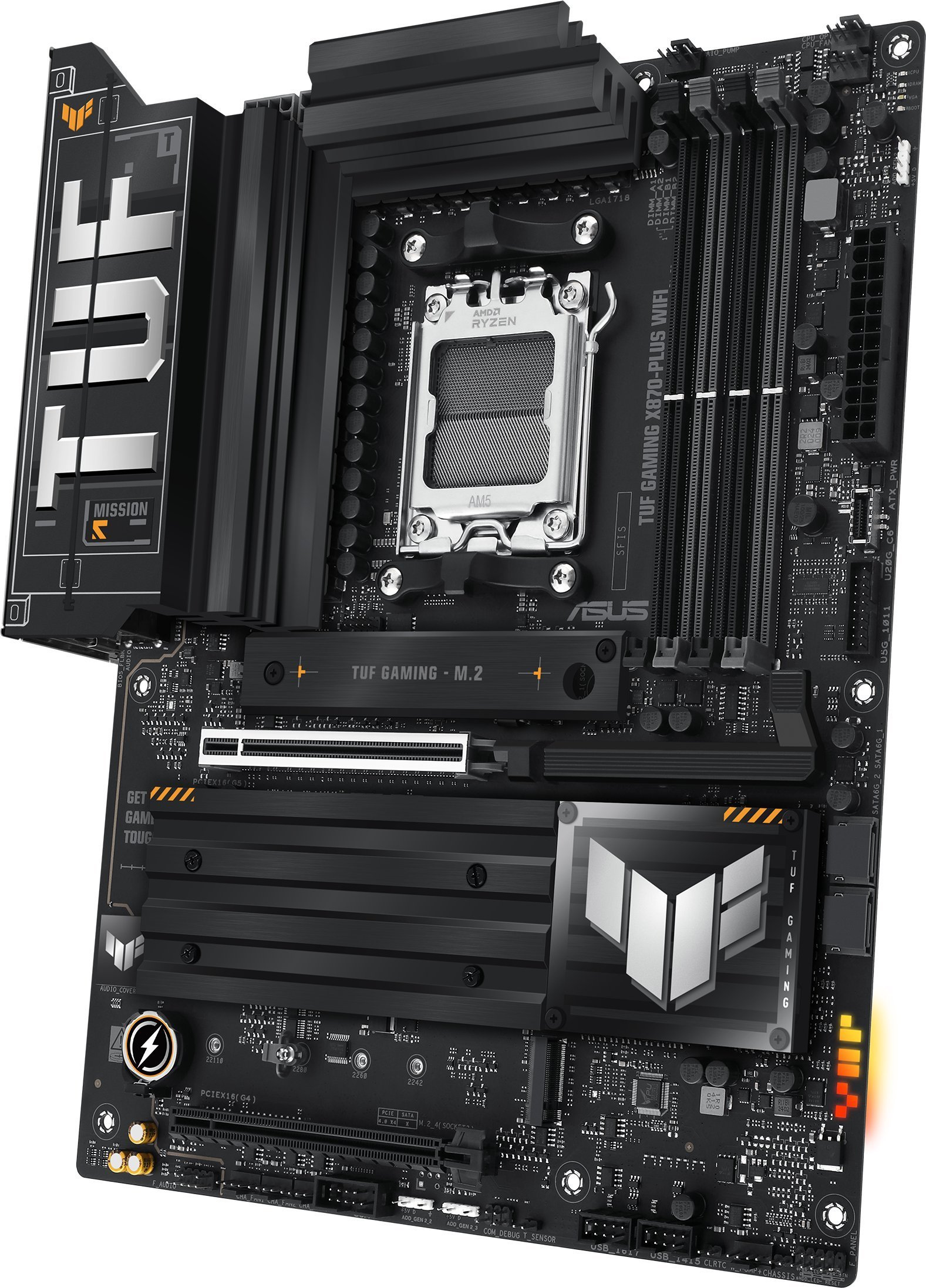 Pllakë amë ASUS TUF Gaming X870 Plus WIFI, AMD X870, Socket AM5, ATX