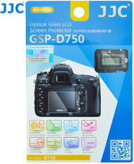 Mbrojtës ekrani JJC për Nikon D750, xham optik ultra i hollë, ngjitje statike transparent