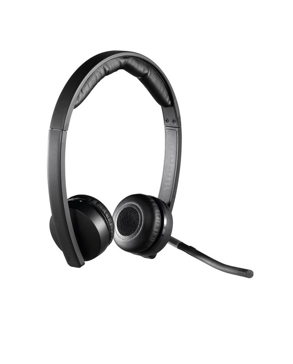 Kафе Logitech H820e Dual Wireless DECT, црни