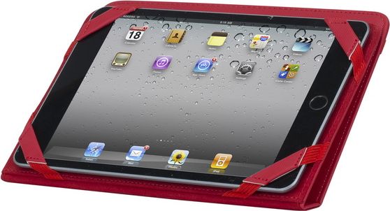 Këllëf tabletë Riva Case Gatwick 3217, universal 10.1", poliuretan, i kuq