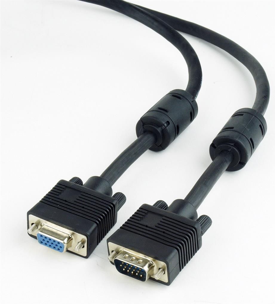 Kabllo Gembird D-Sub (VGA) - D-Sub (VGA), 1.8m, e zezë