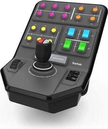 Set joystick Logitech Farm Sim Vehicle Side Panel USB + G X56 Hotas, për PC, me kabllo, i zi