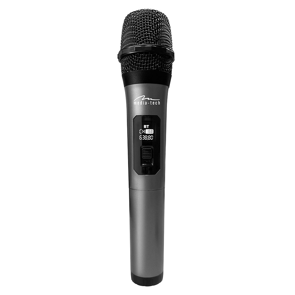 Mikrofon karaoke Media-tech Stage MT398, Bluetooth, USB-C, i zi